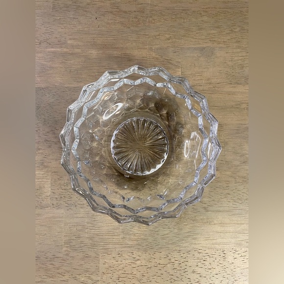 Vintage Indiana Glass Whitehall Cubist Clear Lidded Candy Dish‎ EUC - Picture 4 of 8